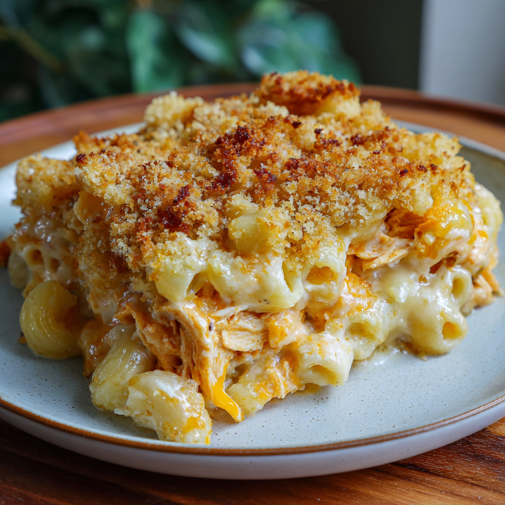 Buffalo Chicken Mac And Cheese