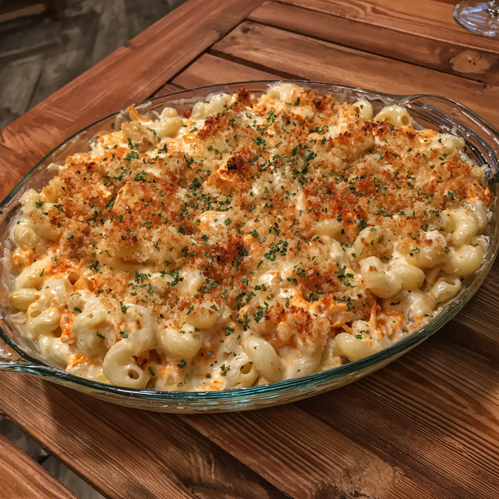 Buffalo Chicken Mac And Cheese