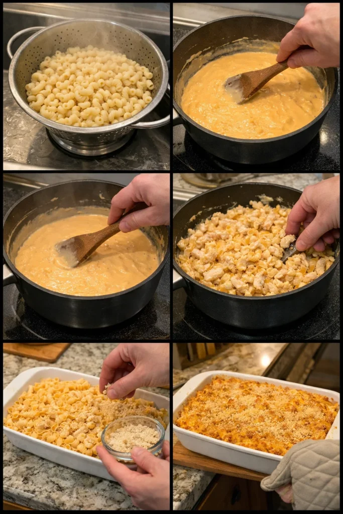 Buffalo Chicken Mac And Cheese