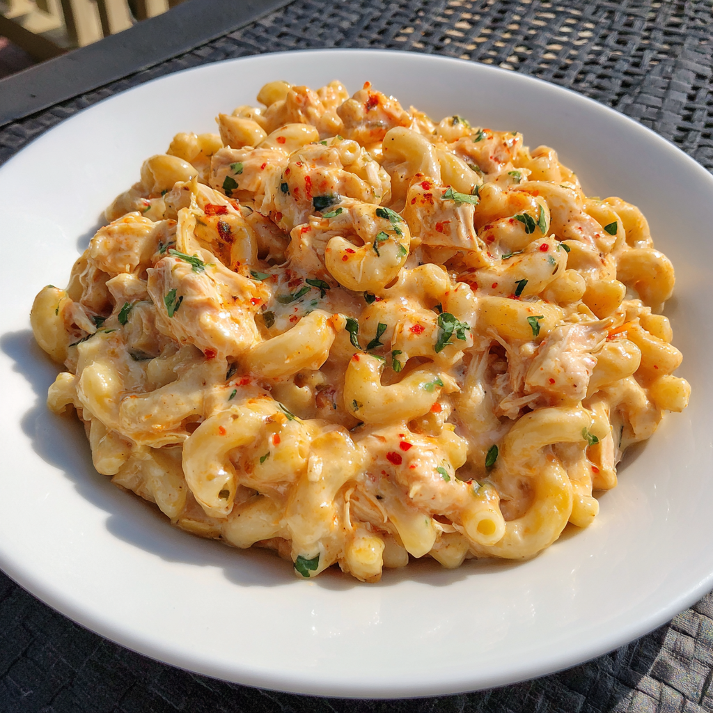 Buffalo Chicken Mac and Cheese