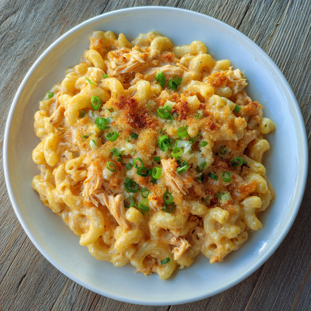 Buffalo Chicken Mac and Cheese