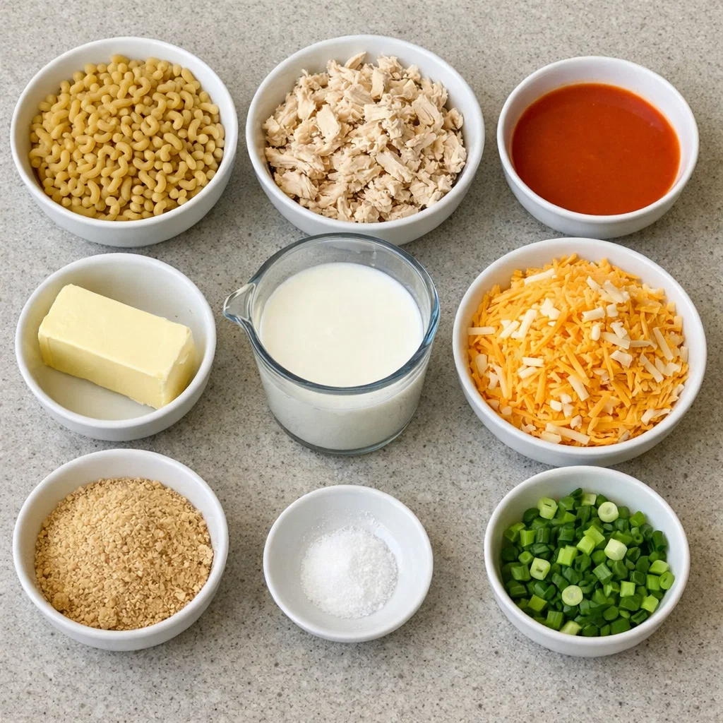 Buffalo Chicken Mac and Cheese