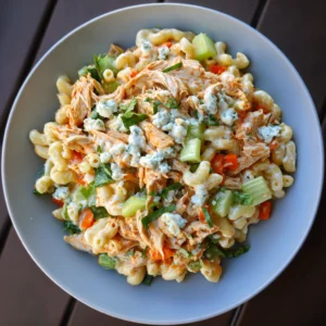 Buffalo Chicken Pasta Salad