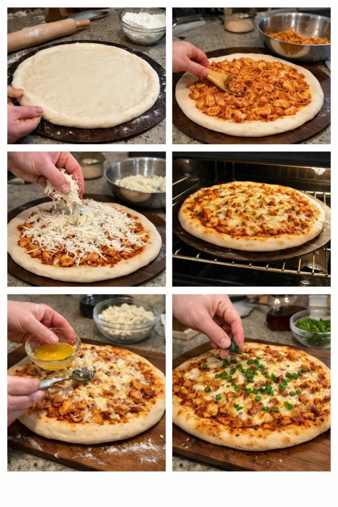 Buffalo Chicken Pizza