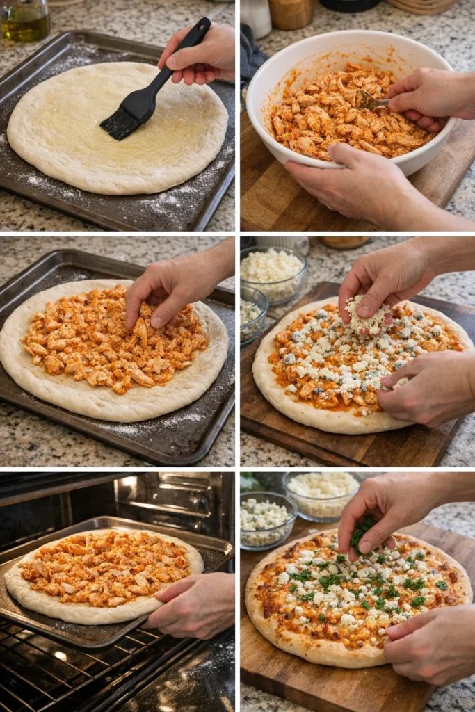 Buffalo Chicken Pizza