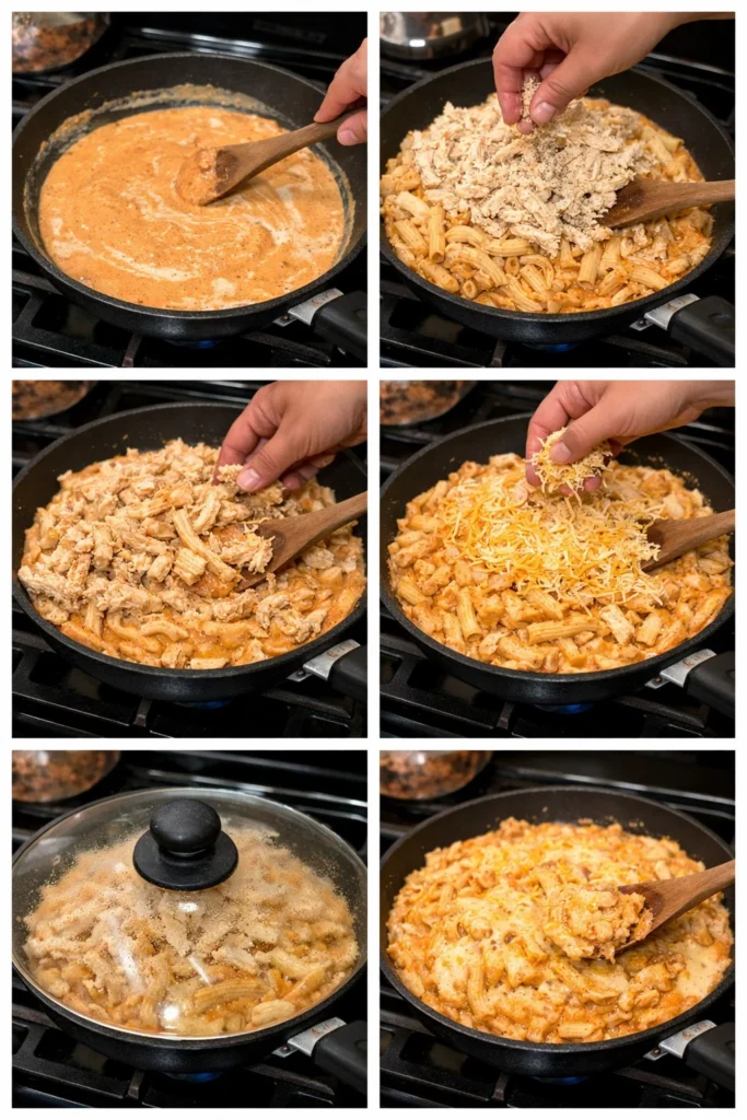 Buffalo Wild Wings Chicken Pasta