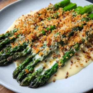 Cheesy Baked Asparagus