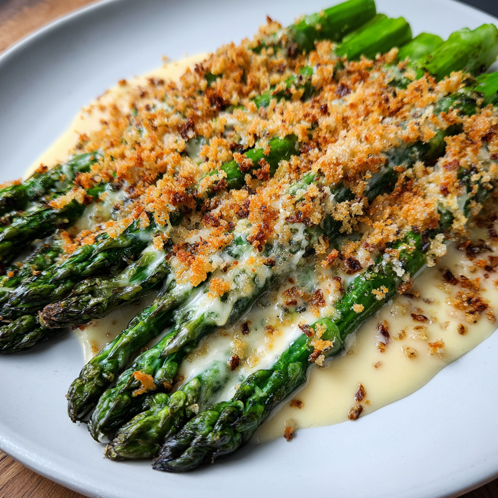 Cheesy Baked Asparagus