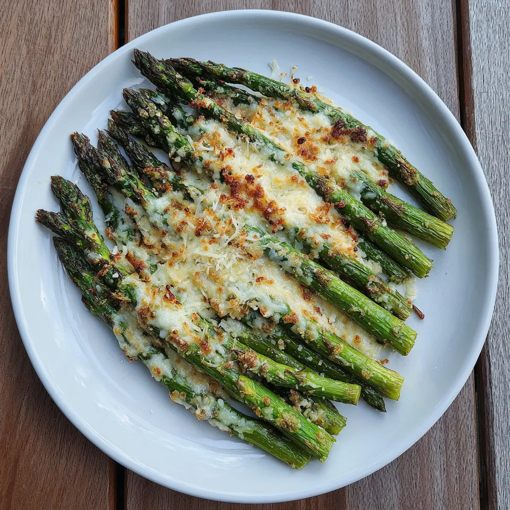 Cheesy Baked Asparagus