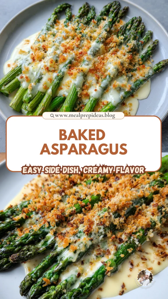 Cheesy Baked Asparagus