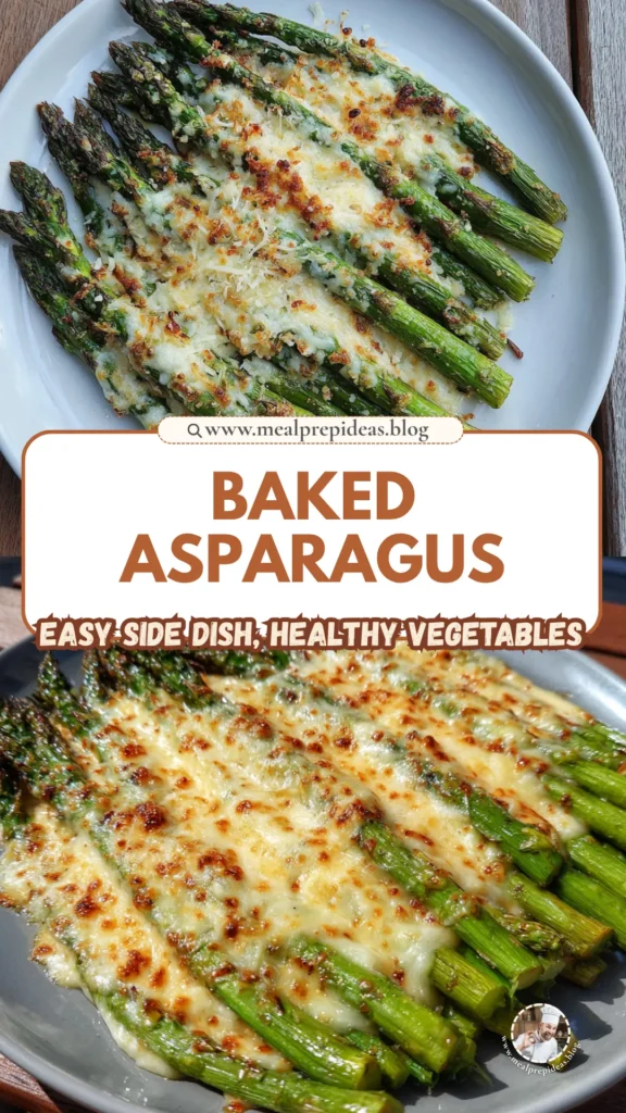 Cheesy Baked Asparagus
