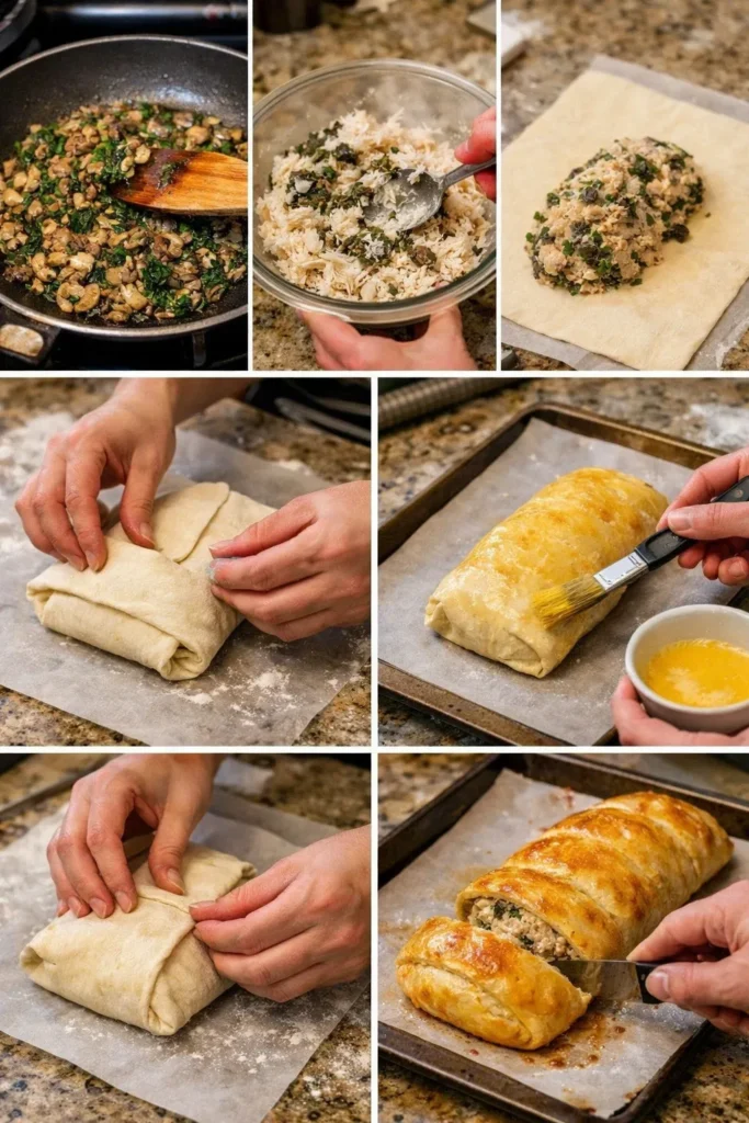 Chicken Wellington