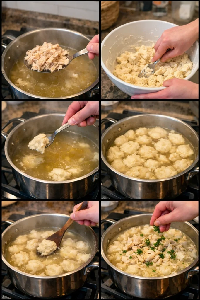 Copycat Cracker Barrel Chicken and Dumplings