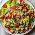 Copycat Olive Garden Salad & Dressing