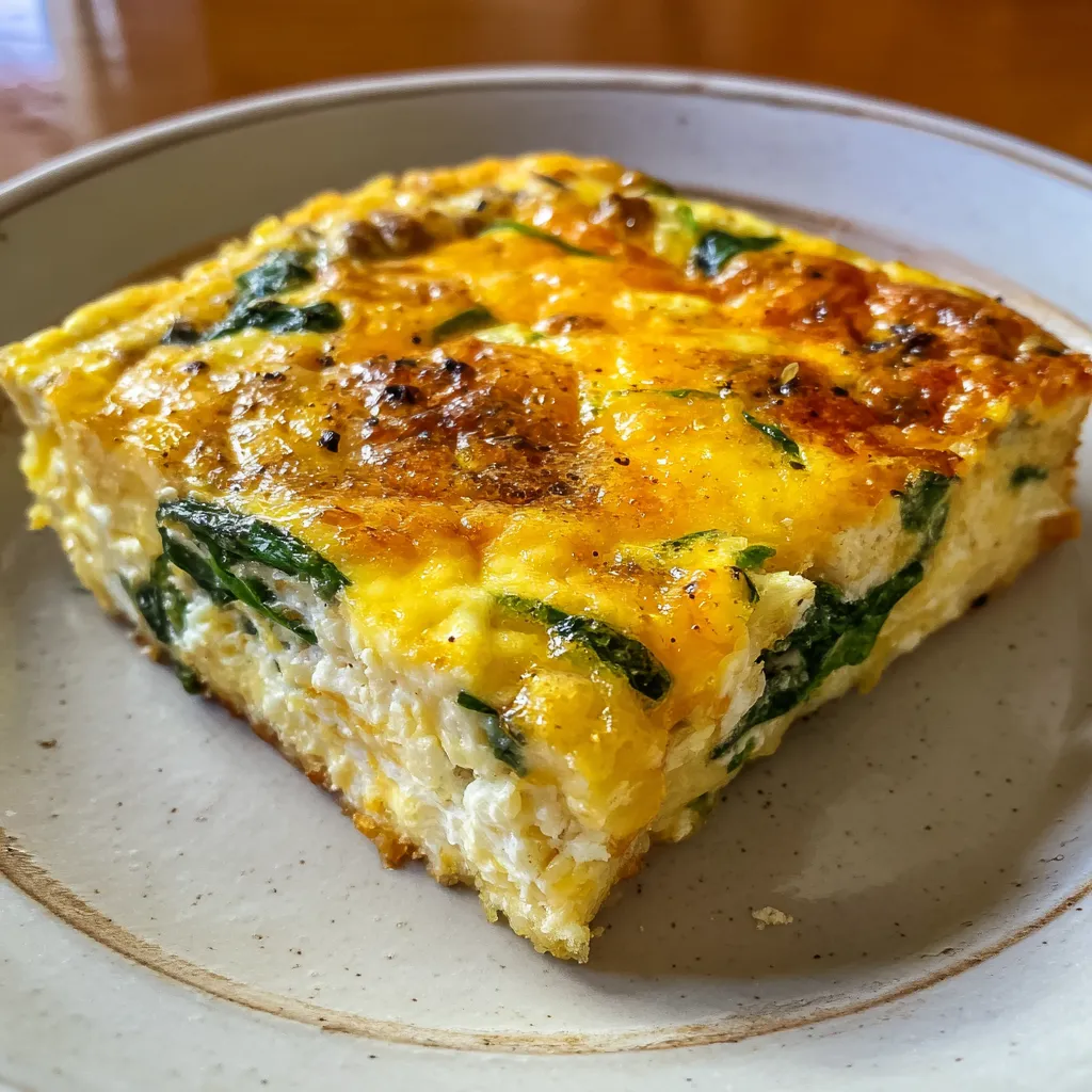 Cottage Cheese Breakfast Casserole