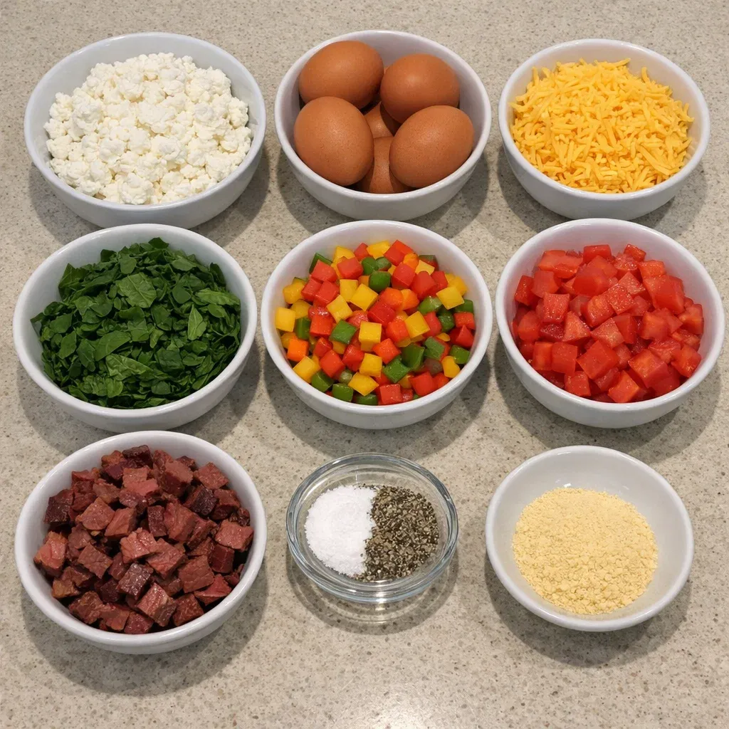 Cottage Cheese Breakfast Casserole