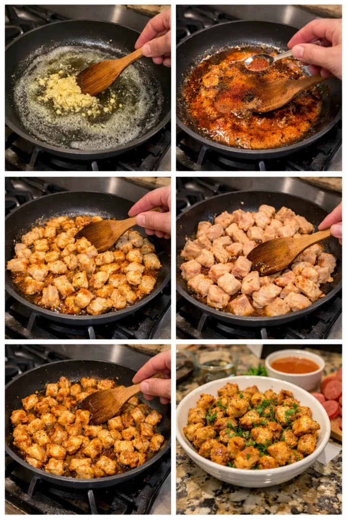 Cowboy Butter Chicken Bites