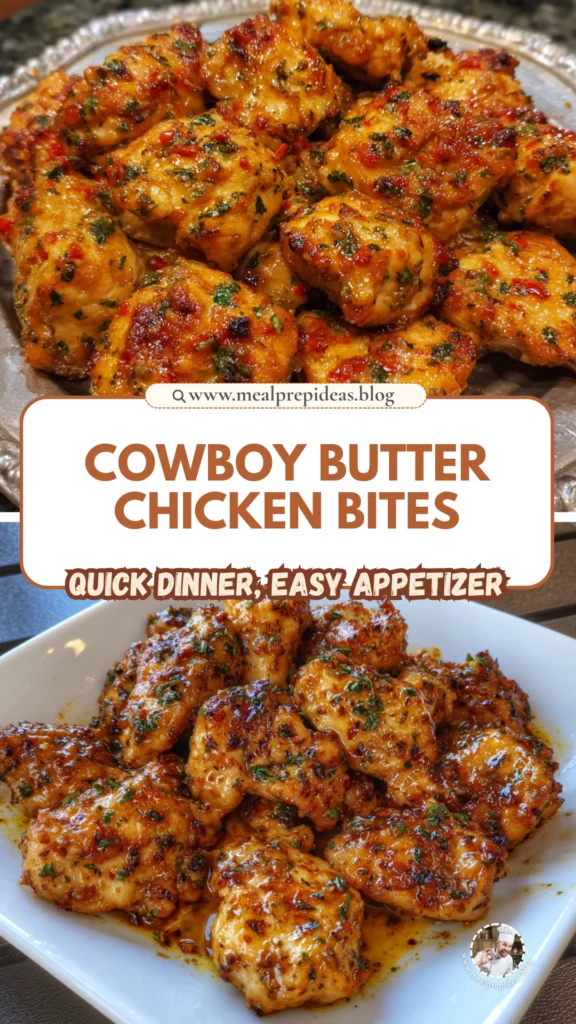 Cowboy Butter Chicken Bites
