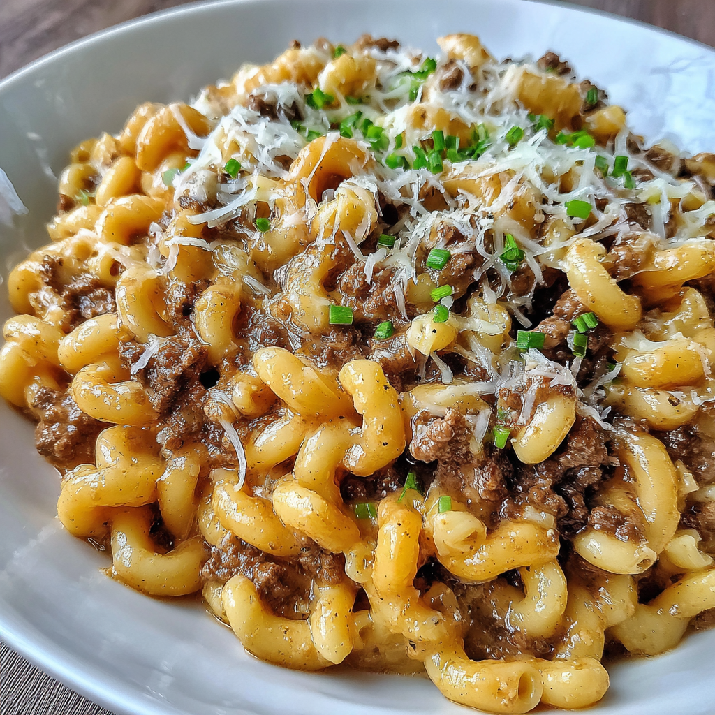 Creamy Beef Pasta