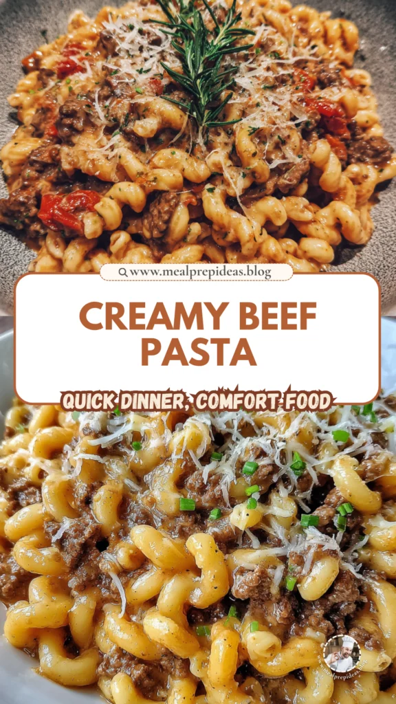 Creamy Beef Pasta