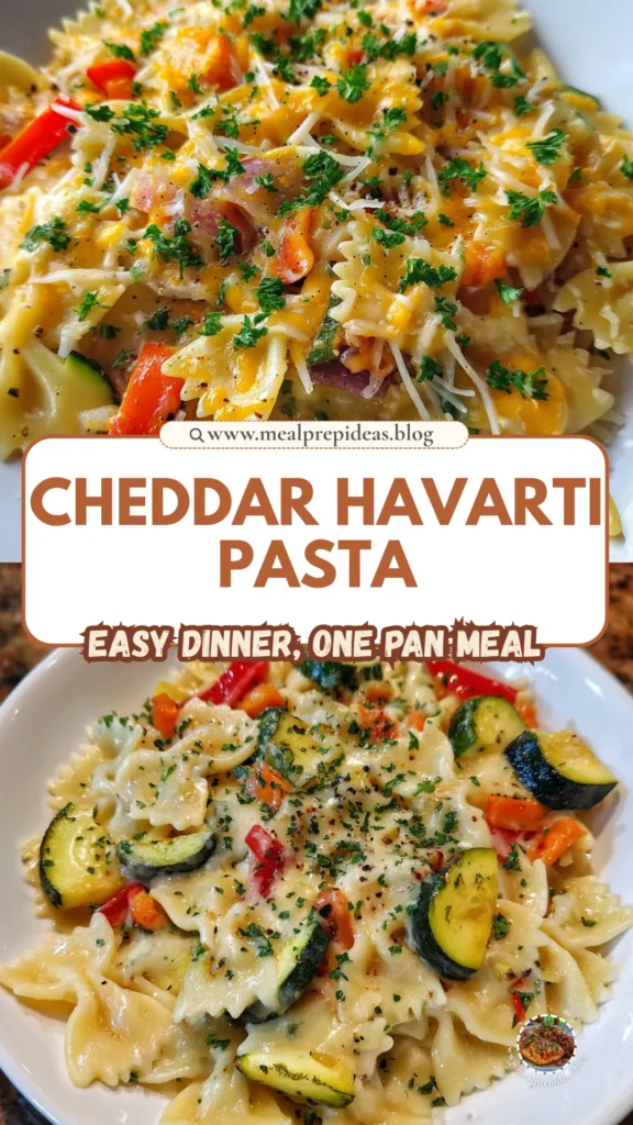 Creamy Cheddar & Havarti Pasta