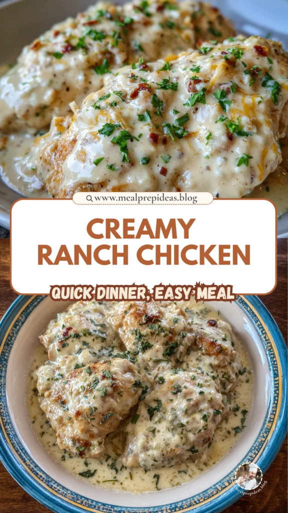 Creamy Ranch Chicken