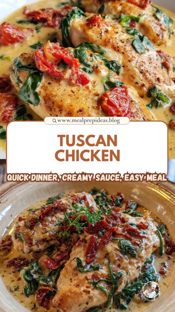 Creamy Tuscan Chicken