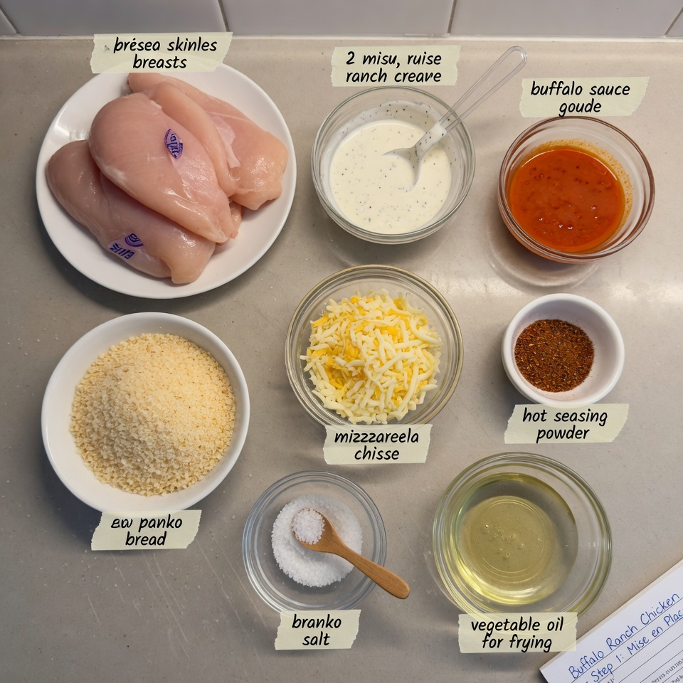 Crispy Buffalo Chicken