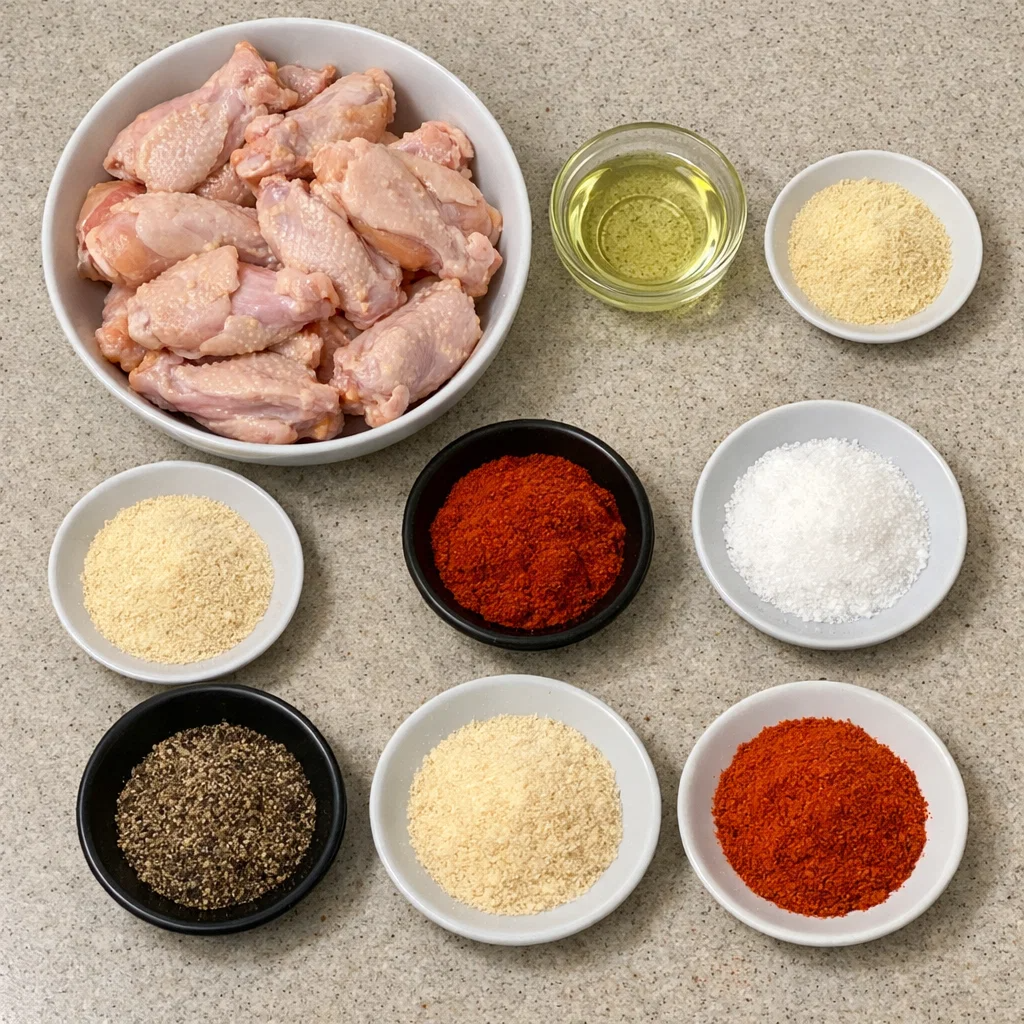 Crispy Grilled Chicken Wings