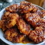 Crispy Honey Garlic Chicken