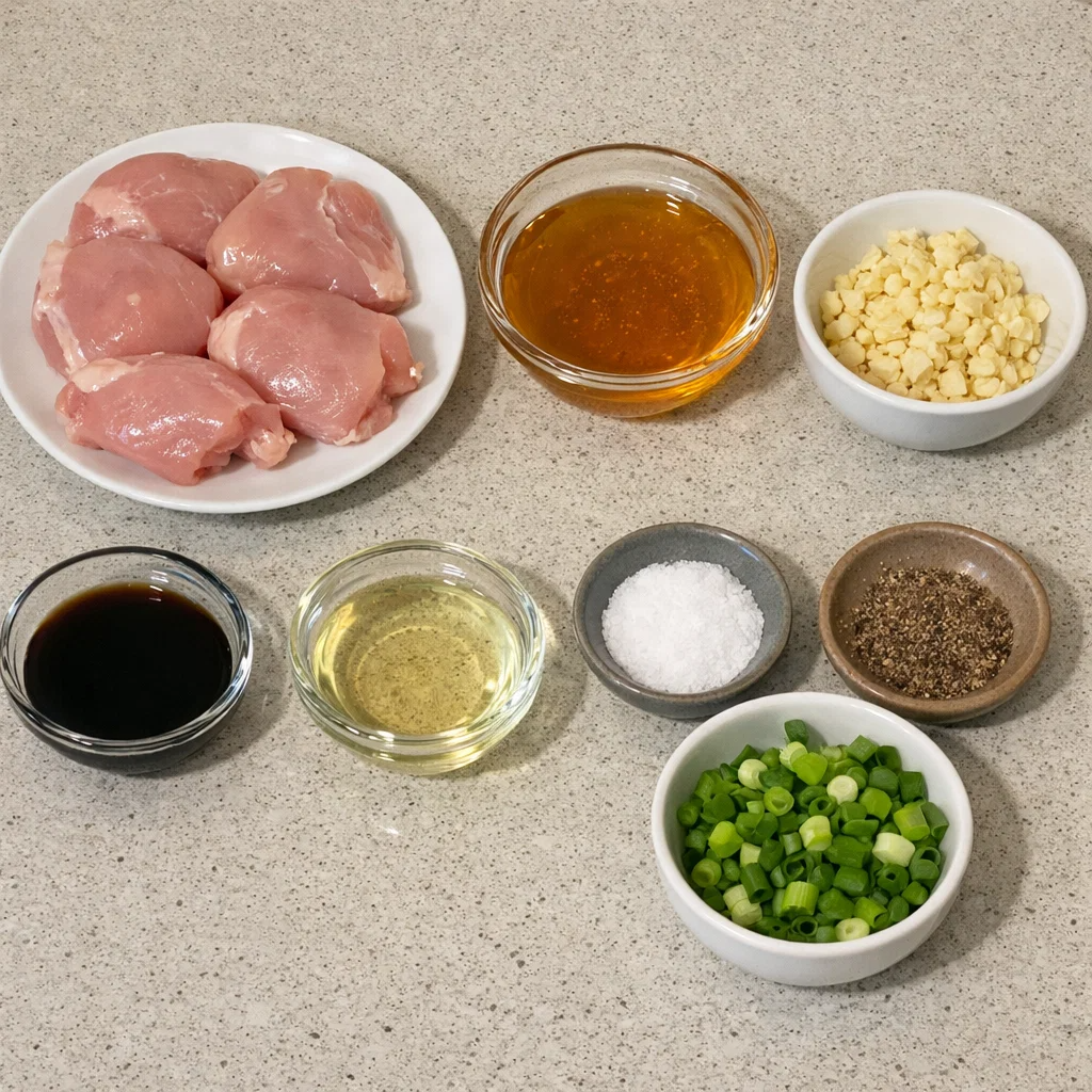 Crispy Honey Garlic Chicken