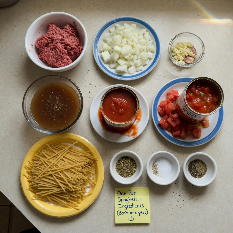 Crock Pot Beef Spaghetti