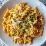 Crock Pot Buffalo Chicken Pasta
