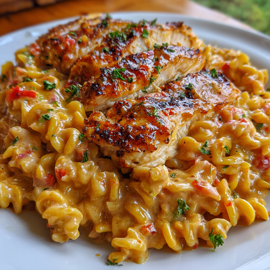 Crock Pot Creamy Cajun Chicken Pasta