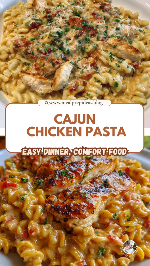 Crock Pot Creamy Cajun Chicken Pasta