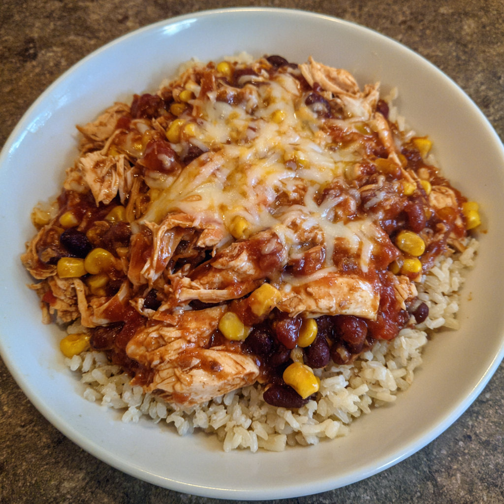 Crock Pot Fiesta Chicken