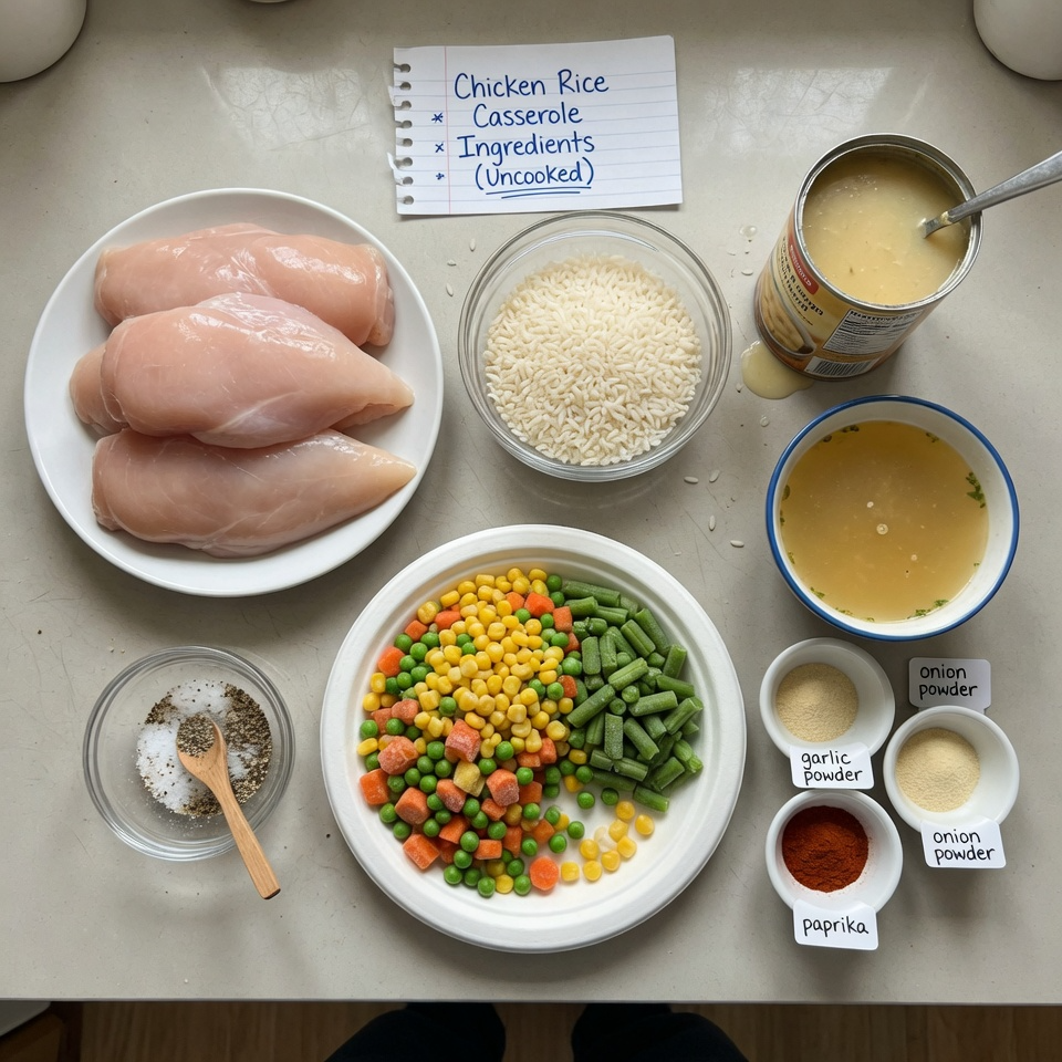 Crock Pot No Peek Chicken with Rice