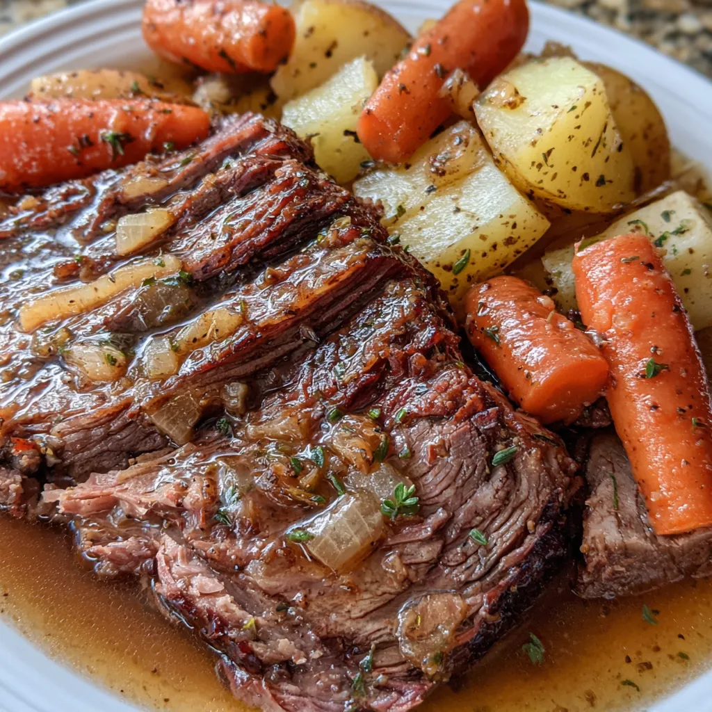 Crock Pot Smoked Beef Recipe