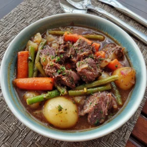 Crock Pot Smoked Beef Stew