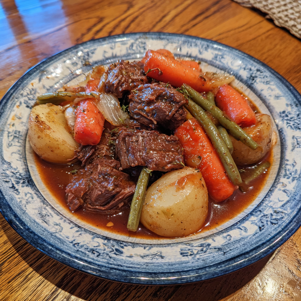Crock Pot Smoked Beef Stew