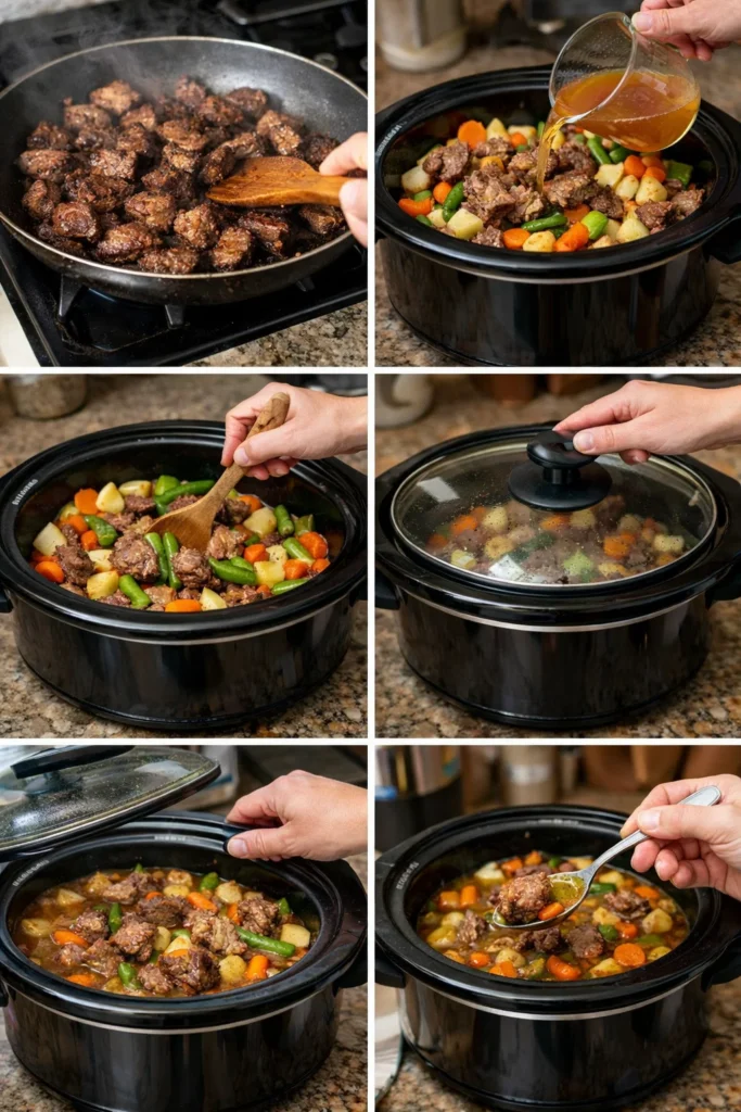Crock Pot Smoked Beef Stew