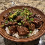 Crock-pot teriyaki beef