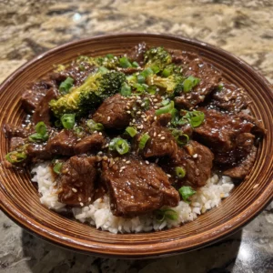 Crock-pot teriyaki beef