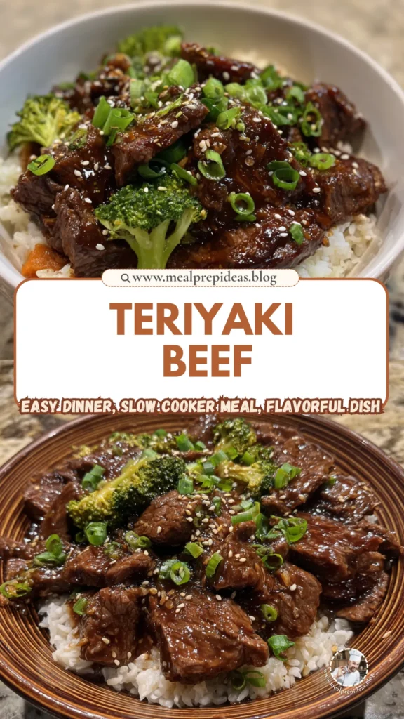 Crock-pot teriyaki beef
