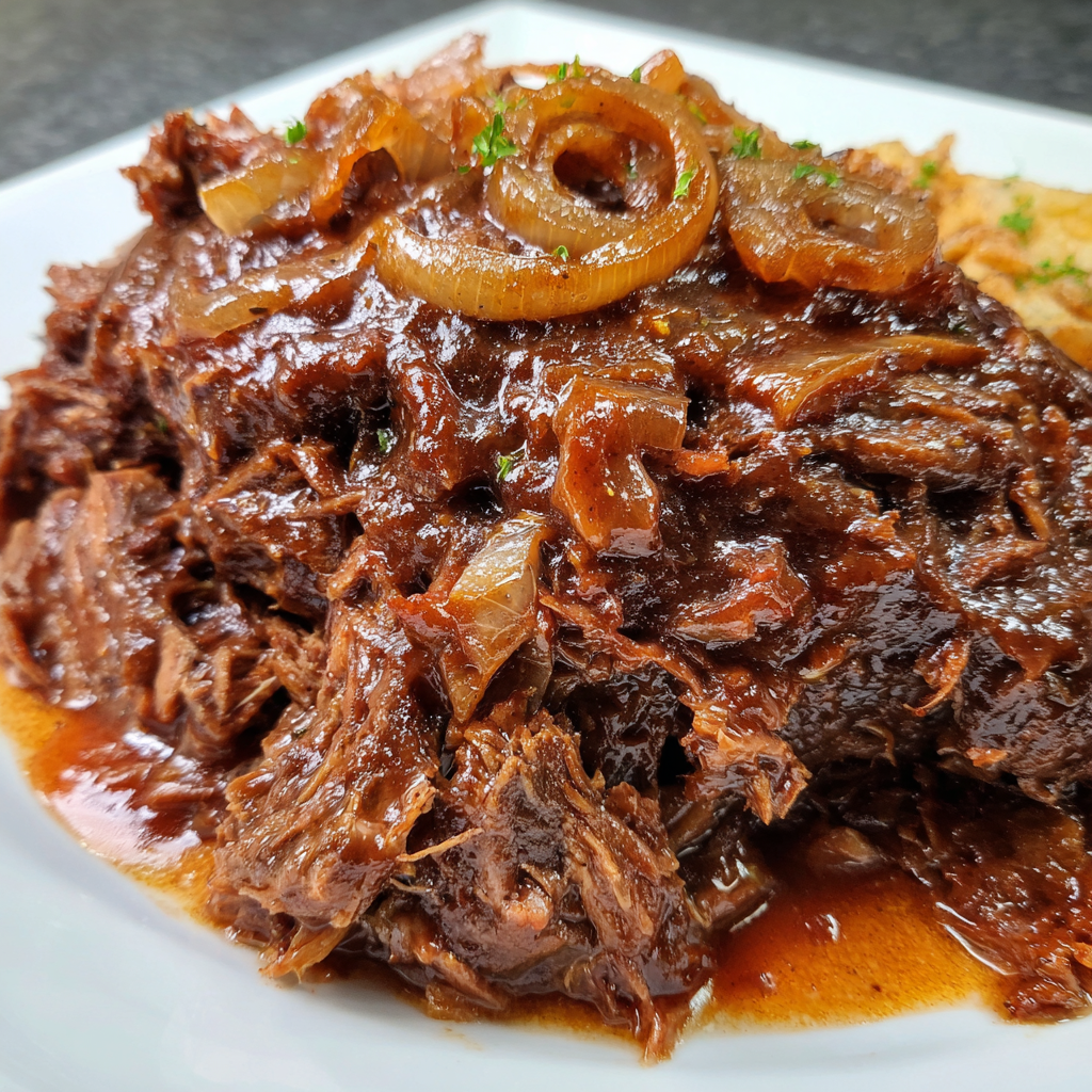 Crockpot BBQ Beef