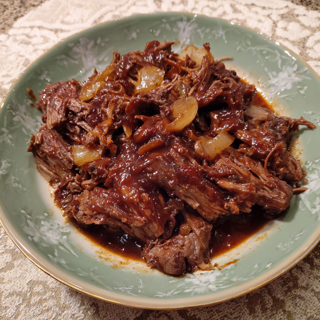 Crockpot BBQ Beef