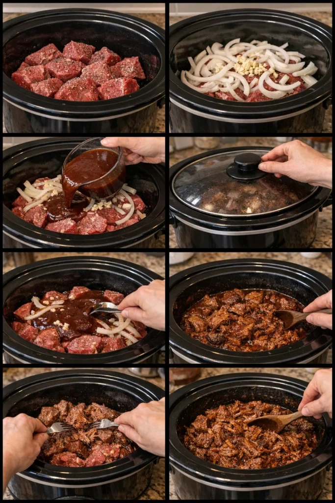 Crockpot BBQ Beef