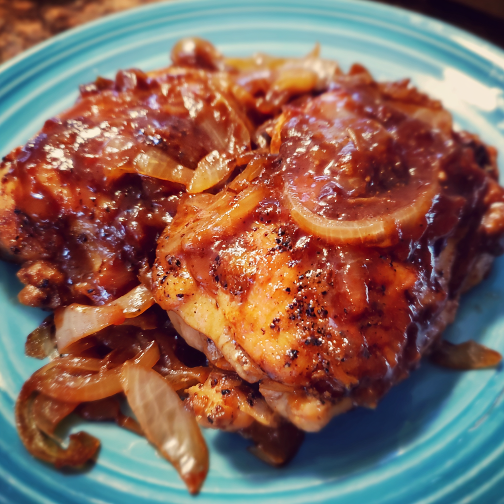 Crockpot BBQ Chicken Thighs