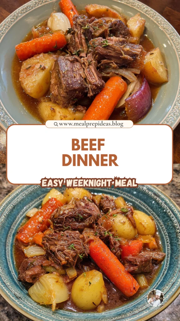 Crockpot Beef Dinner