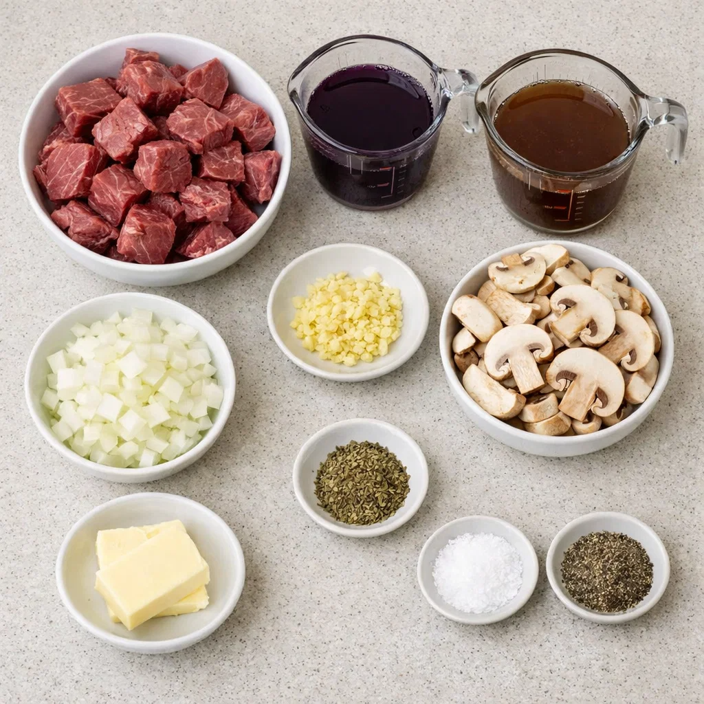 Crockpot Beef Marsala